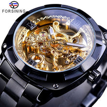 Load image into Gallery viewer, Forsining Retro Men's Automatic Mechanical