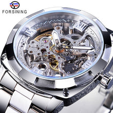 Load image into Gallery viewer, Forsining Retro Men's Automatic Mechanical
