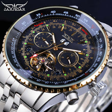 Load image into Gallery viewer, Jaragar Flying Series Golden Bezel Scale Dial
