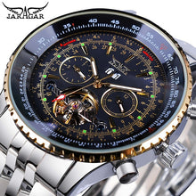 Load image into Gallery viewer, Jaragar Flying Series Golden Bezel Scale Dial