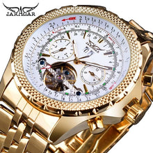 Load image into Gallery viewer, Jaragar Flying Series Golden Bezel Scale Dial