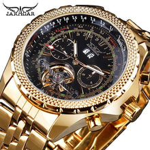 Load image into Gallery viewer, Jaragar Flying Series Golden Bezel Scale Dial