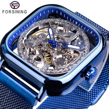 Load image into Gallery viewer, Forsining Men Mechanical Watches Automatic Self-Wind Golden