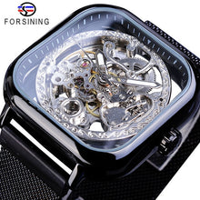 Load image into Gallery viewer, Forsining Men Mechanical Watches Automatic Self-Wind Golden