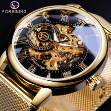 Load image into Gallery viewer, Forsining Transparent Case Fashion 3D