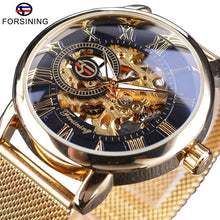 Load image into Gallery viewer, Forsining Transparent Case Fashion 3D
