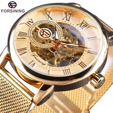 Load image into Gallery viewer, Forsining Transparent Case Fashion 3D