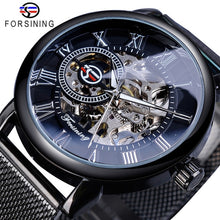 Load image into Gallery viewer, Forsining Transparent Case Fashion 3D