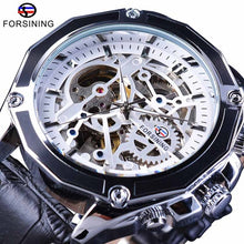 Load image into Gallery viewer, Forsining Transparent Case Gear Movement Steampunk
