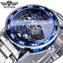 Load image into Gallery viewer, Winner Golden Watches Classic Rhinestone